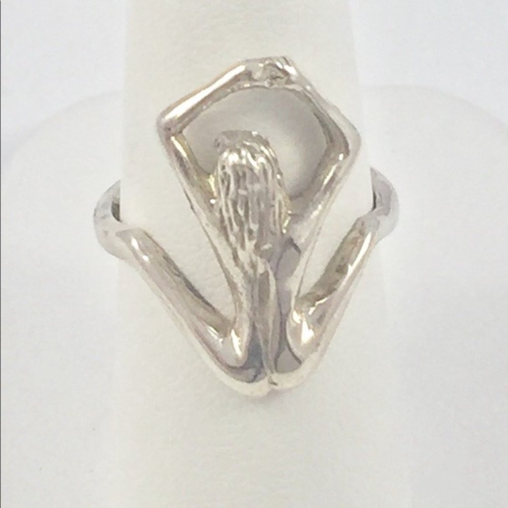 NWT SS 925 Naughty girl ring handmade in my studio